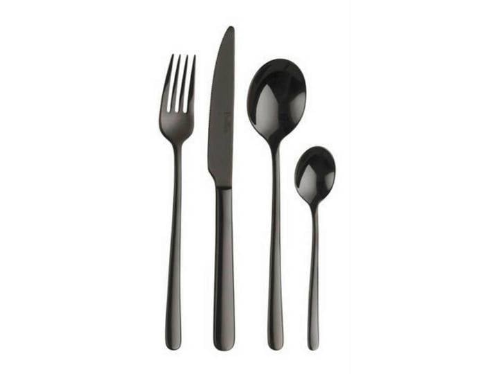 Pintinox Besteckset SKY Treasure, Schwarz, Metall, 16-teilig, ISO 9001, rostfrei, lebensmittelecht, Essen & Trinken, Besteck, Besteck-Sets