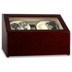 Uhrenbeweger Schaukasten Vitrine 13 Uhren Watch Winder