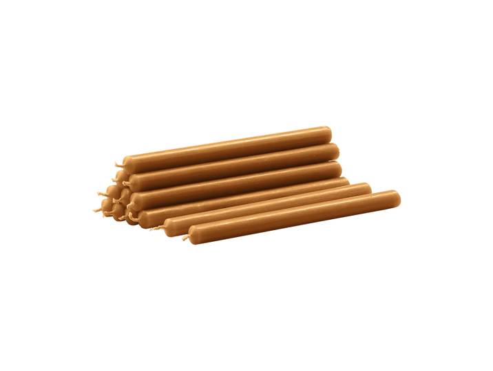STOFF Nagel Bougies Nagel ensemble de 12 Camel