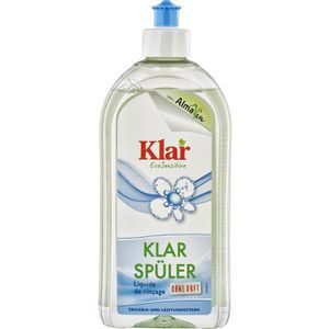 Klarspüler EcoSensitive, ohne Duftstoffe, biologisch abbaubar, streifenfreie Trocknung, Flasche, 500 ml