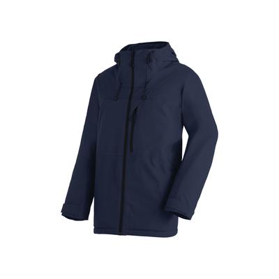 Winterjacke MAIER SPORTS "Walberla M", Herren, Gr. 50, blau (dunkelblau), 100% Polyester, Jacken Winterjacke, Herren Jacke wasserdicht, Outdoorjacke mit hohem Wärmerückhalt