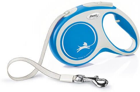 Flexi New Comfort 5m Blue Medium Tape Extendable Dog Lead