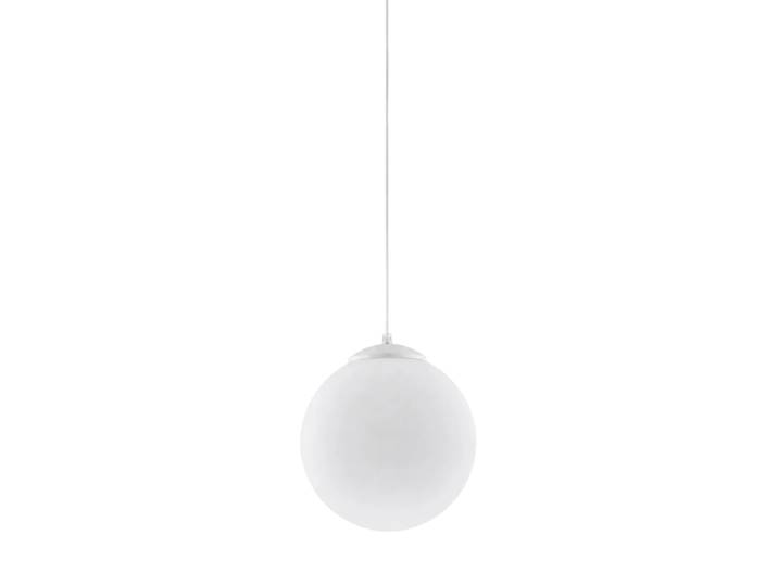 Design Pendellampe „Ugo“ Ø 30 cm Weiss Sollux Lighting