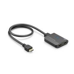 Hama 4K HDMI-Splitter 1 In 2 Out, 30Hz, schwarz 00205284