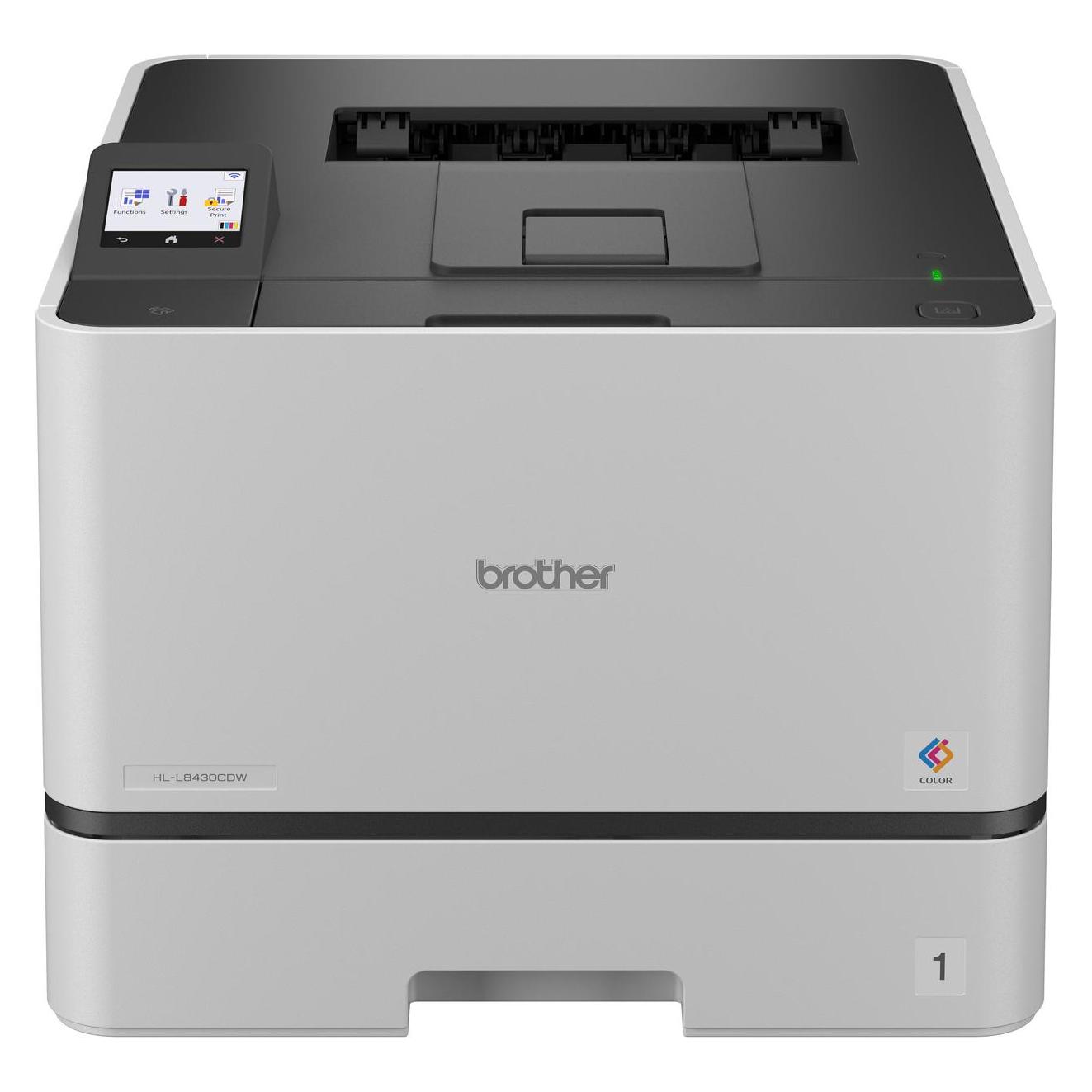 Brother HL-L8430CDW/31/31 PPM/WIFI/NFC/F+/BSI (Laser, Farbe) (HLL8430CDWRE1)