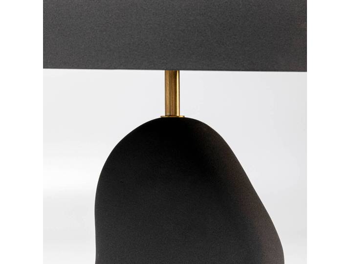 KARE Designer Tischlampe Nube, schwarz, für Wohn- / Esszimmer, Metall