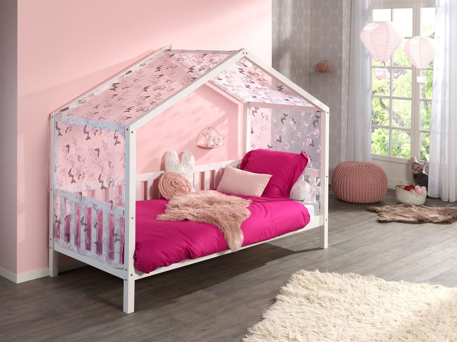 Bett Hausbett Dallas One S 90x200 cm Weiß