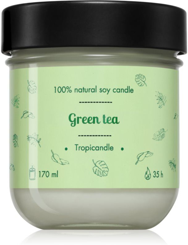 Tropicandle Green Tea bougie parfumée 170 ml