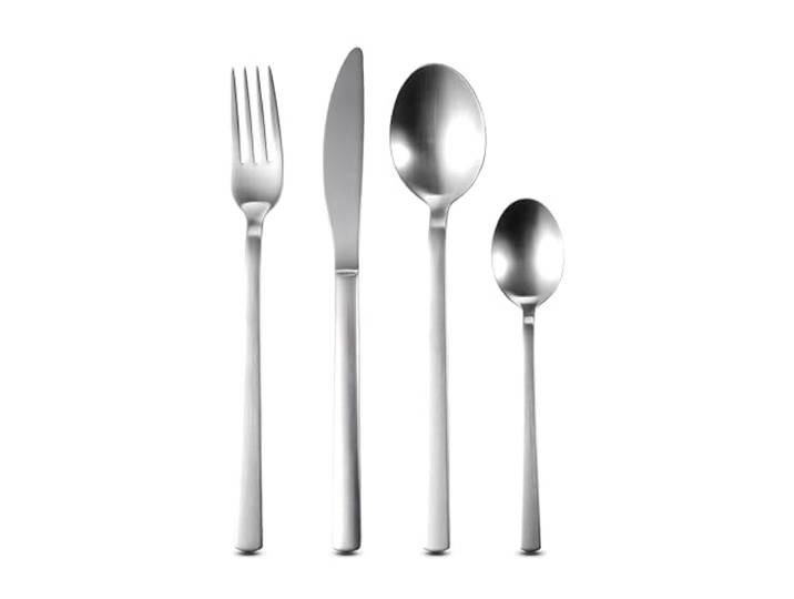 Bergner Leuk bestek Set, Zilver, 24-delig