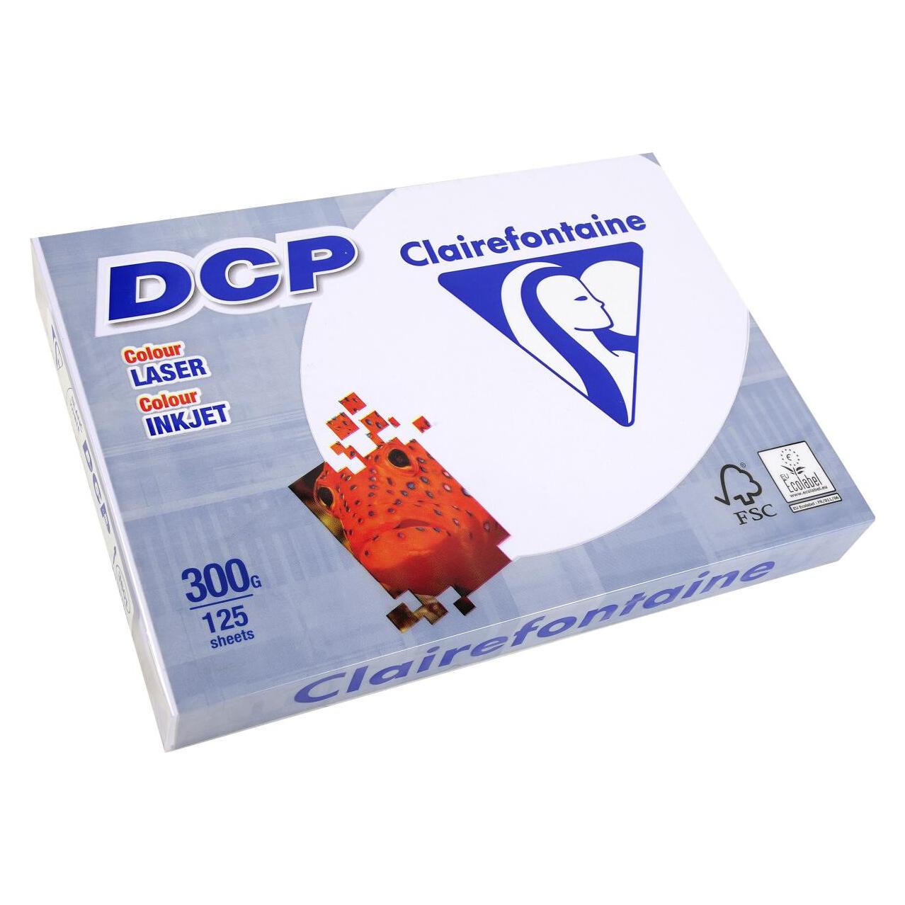 Clairefontaine Laser-/Farblaserpapier DCP (A4, 125 Blätter, 300 g/m²) (3801SC)