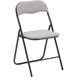 Klappstuhl in Grau