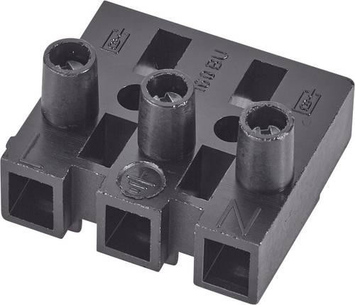 Adels-Contact 11818 160 BU/5 DSS Verbindungsklemme flexibel: -2.5mm² starr: -2.5mm² Polzahl: 5 1 St. Schwarz