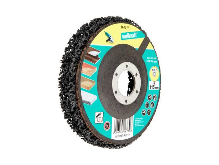 Wolfcraft Universal-Reinigungsscheibe ⌀ 12 cm