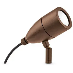 Ideal Lux Outdoor Erdspießleuchte INSIDE, IP54, G9 max. 9W, Aluminium, Kaffeebraun IDEA-247045