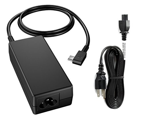 HP 45 W USB-C adapter voor laptop, zwart