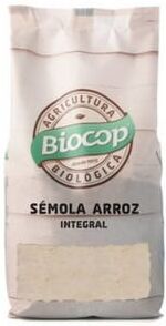 Biocop Sêmola De Arroz Integral Bio 500g