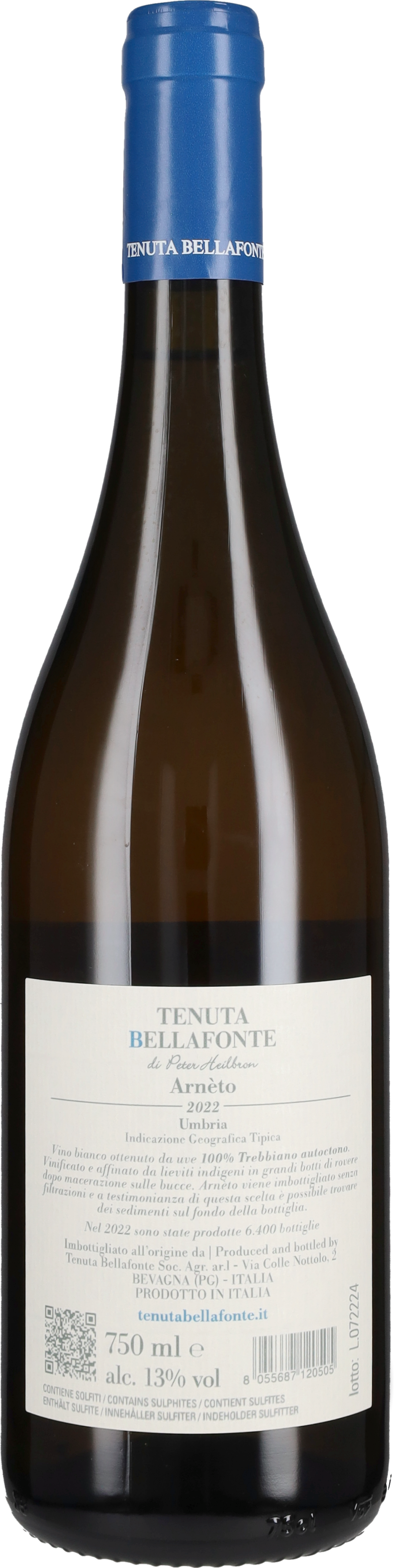 Trebbiano Spoletino 'Arneto' Tenuta Bellafonte 2022