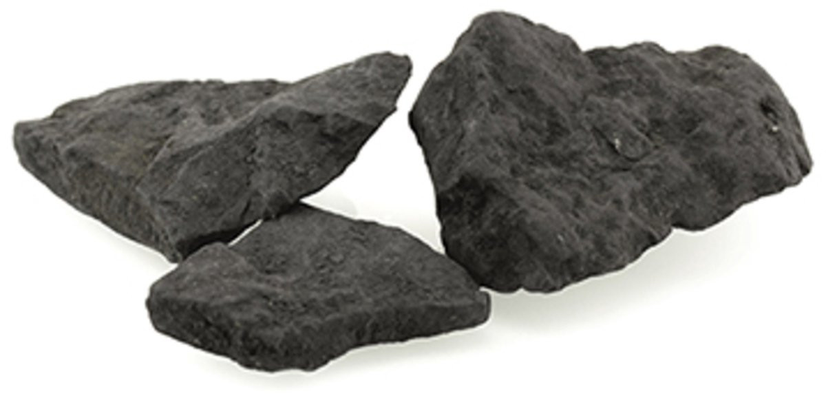 Shungit ruw zwart 3-10 cm
