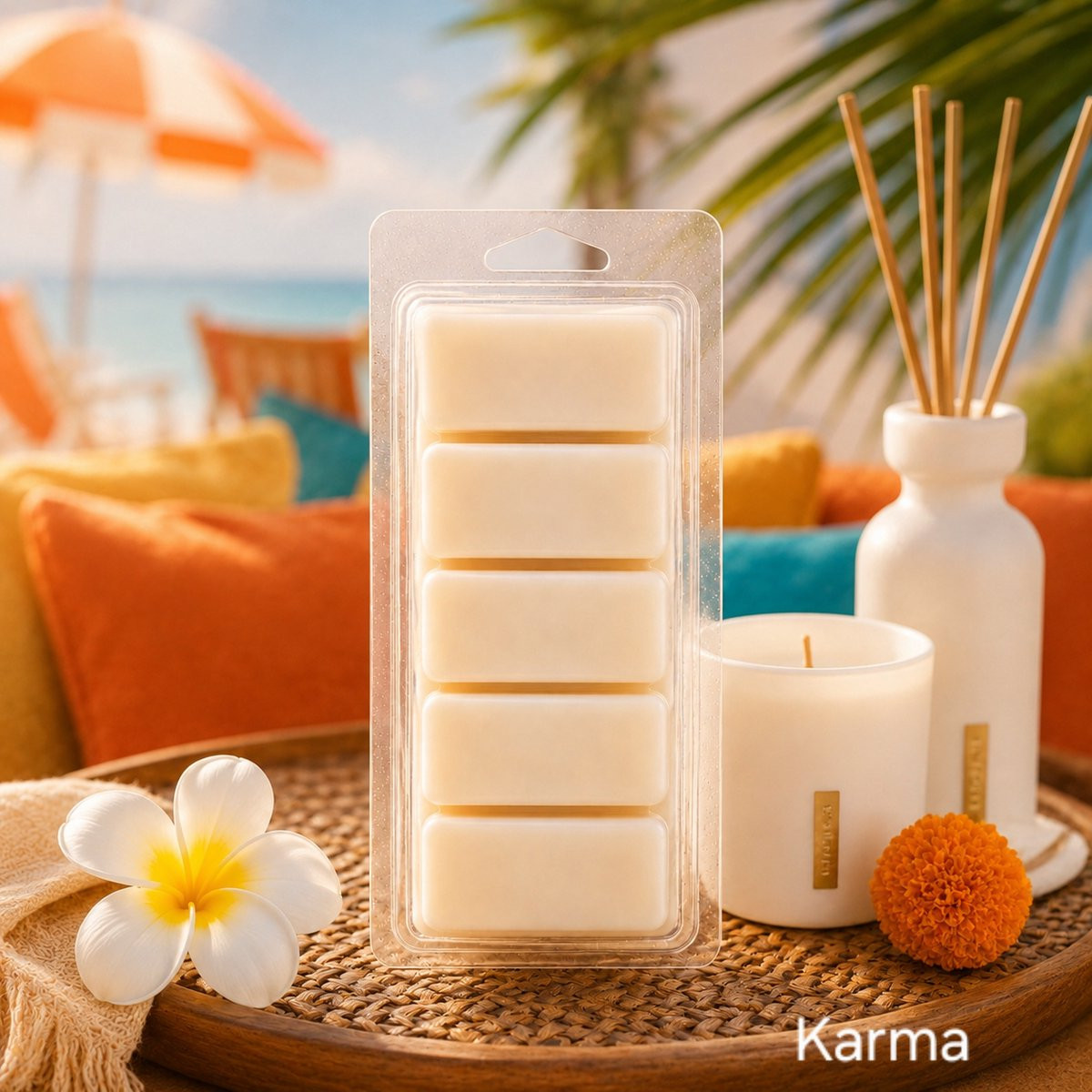 Snapbar Waxmelts Karma - Wellnessgeur - 55 gram - Sojawas - Vegan