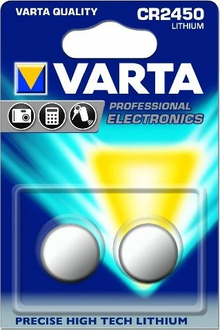 VARTA Spezial Lithium-Batterie CR 2450 - 2 Stück