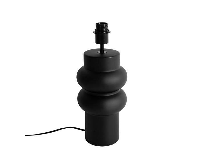 Lampe de table design en céramique noire 17 cm sans abat-jour -