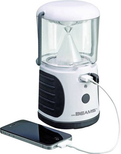 Mr. Beams MB480 LED Camping-Laterne 260lm batteriebetrieben 725.75g Weiß