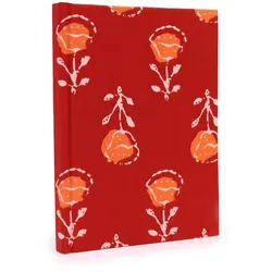 Cotton Bound Notebooks 20x15cm - 96 pages - Roses
