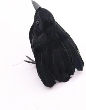 Uplift Picks Realistic Black Crow Decorations For Haunted Halloween Parties And Gothic Displays c 1 Pc