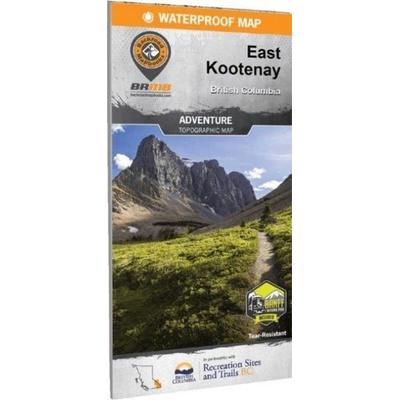 East Kootenay BC, Karte von Backroad Maps, Mussio Ventures Ltd, 978-1-989175-24-8