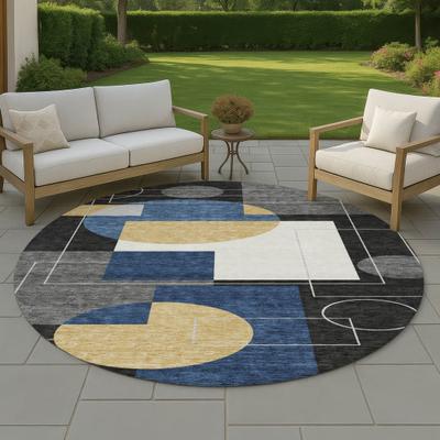 Addison Rugs Machine Washable Indoor/ Outdoor Modern Filly Chantille Rug