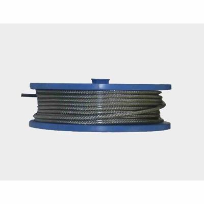PÖTZ & SAND Drahtseil, ummantelt Drahtseil PVC 4,0 auf 6,0 50m