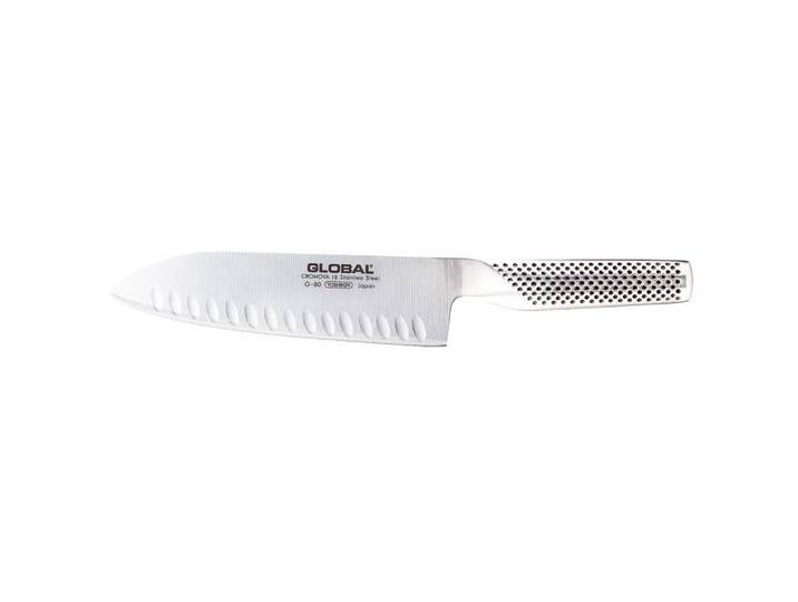 GLOBAL Santokumesser Santoku mit Kullen 18 cm G-80