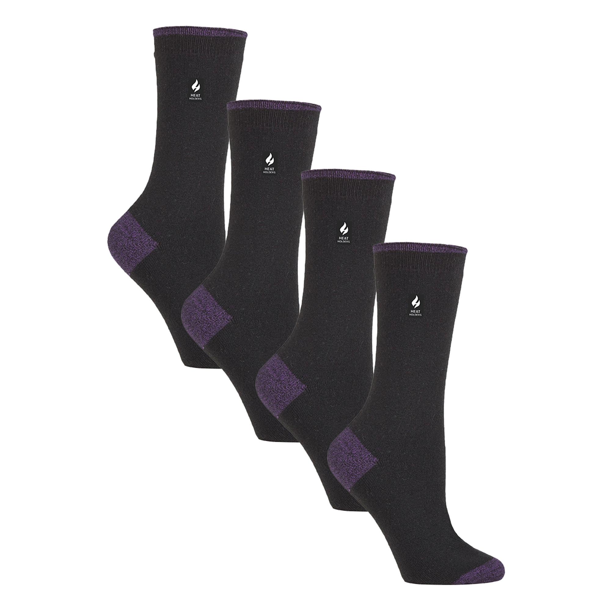 4 Paar Damen UltraLite Leichte Thermosocken