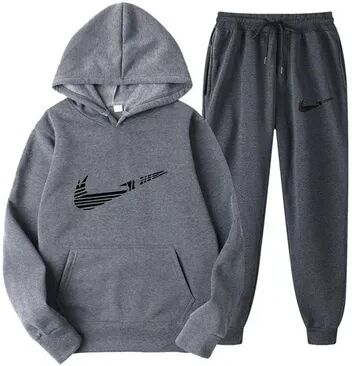Discount Dollar Deals Men Tracksuit Set, Hooded Sweatshirt, Drawstring Pants, Male Hoodies, Running Sportswear, Autumn Sportwear For Men Women m 6