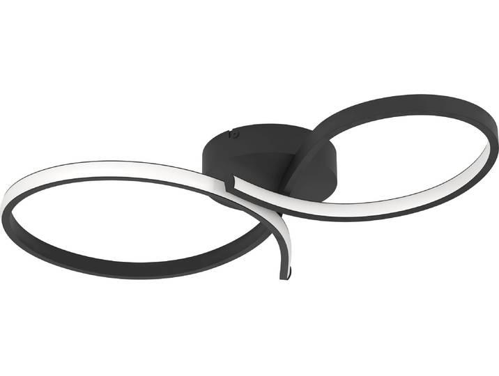 EGLO SERPINS, LED, 3000 K, 2500 lm, IP20, Schwarz