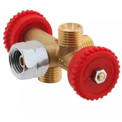 GOK Gasventil 3 fach Verteiler