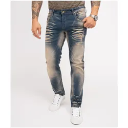 Rock Creek Jeans Regular Fit Laser-Effekt