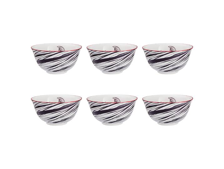 Schale 6er-Set Ø 15cm Blau/Blau