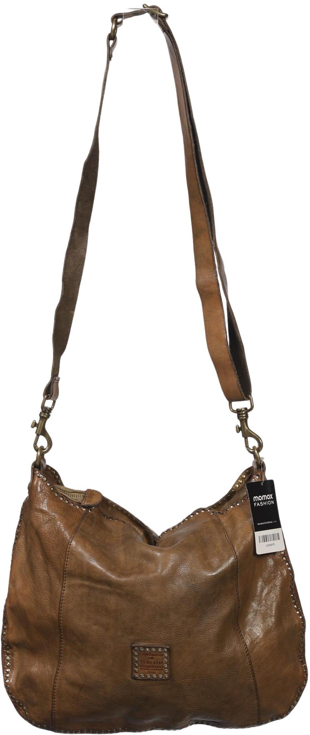 Campomaggi Damen Handtasche gross Leder, Braun, Leder - Second Hand