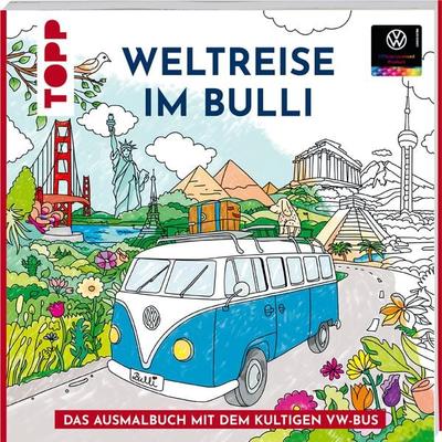 Colorful World - Weltreise im Bulli, Taschenbuch von Tannaz Afschar, Frechverlag GmbH