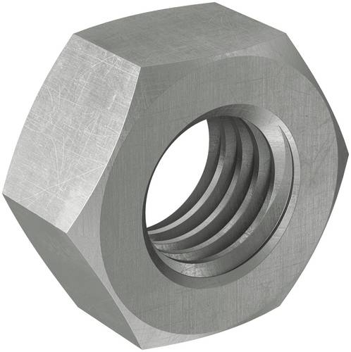 Fischer 537689 Sechskant-Mutter M12 Stahl feuerverzinkt 100St.