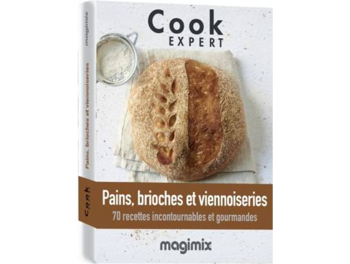 Magimix - Livre De Cuisine Pains Brioches Viennoiserie Cook Expert