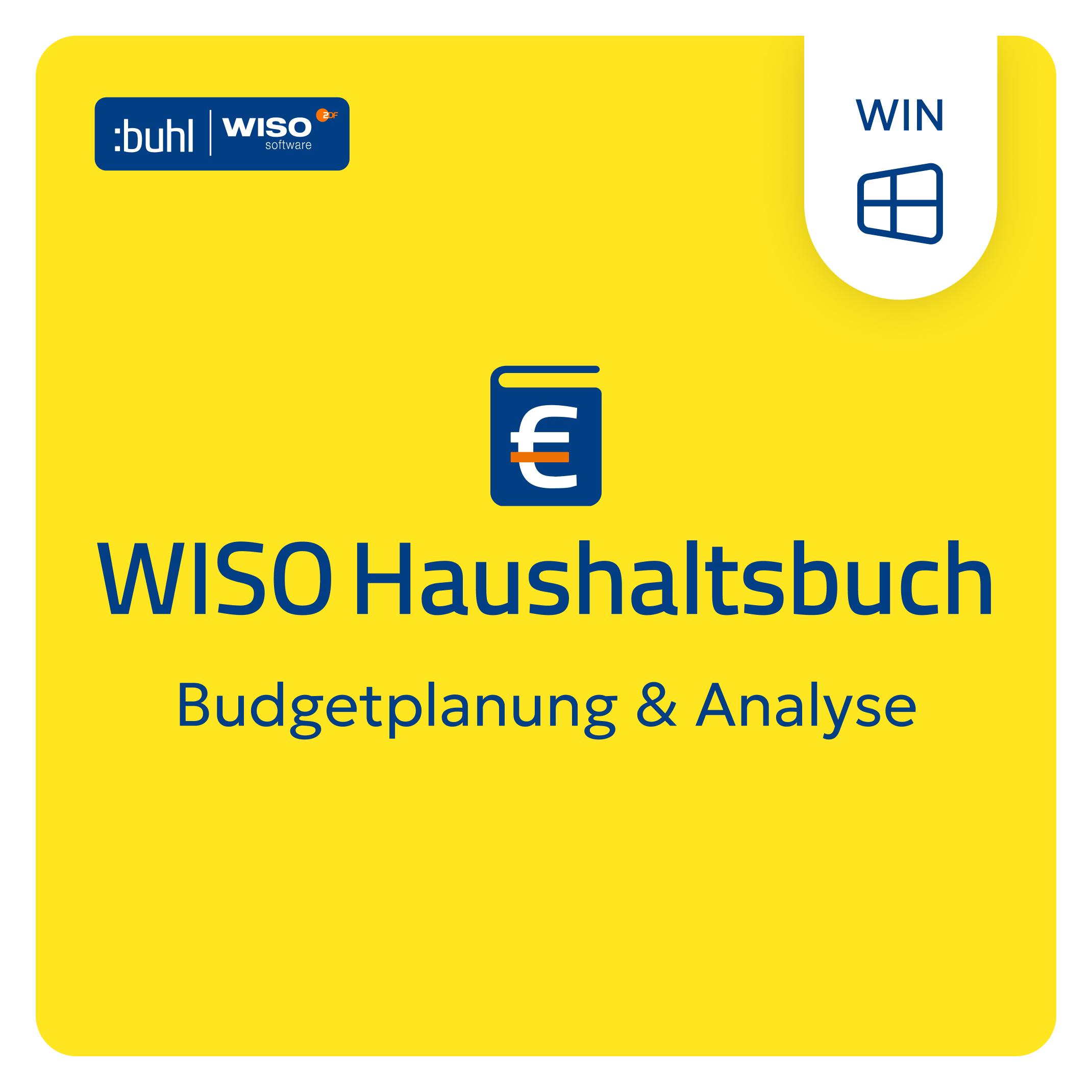 Buhl Data Service WISO Haushaltsbuch 2027 Download Code (1 User, 1 Geräte/User, unbegrenzt) (GTHB2027VDL)