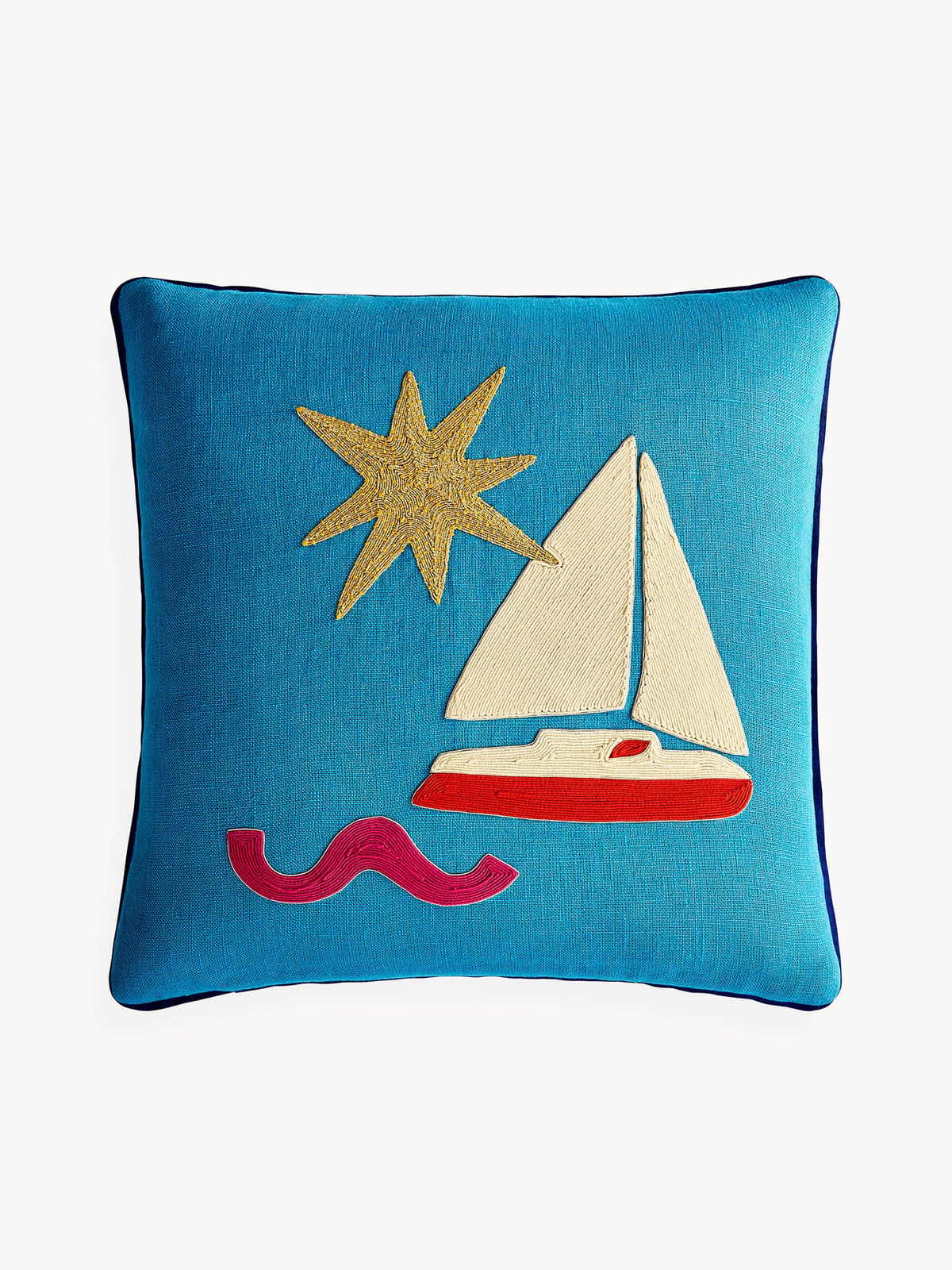 Jonathan Adler Linnen kussen Playa