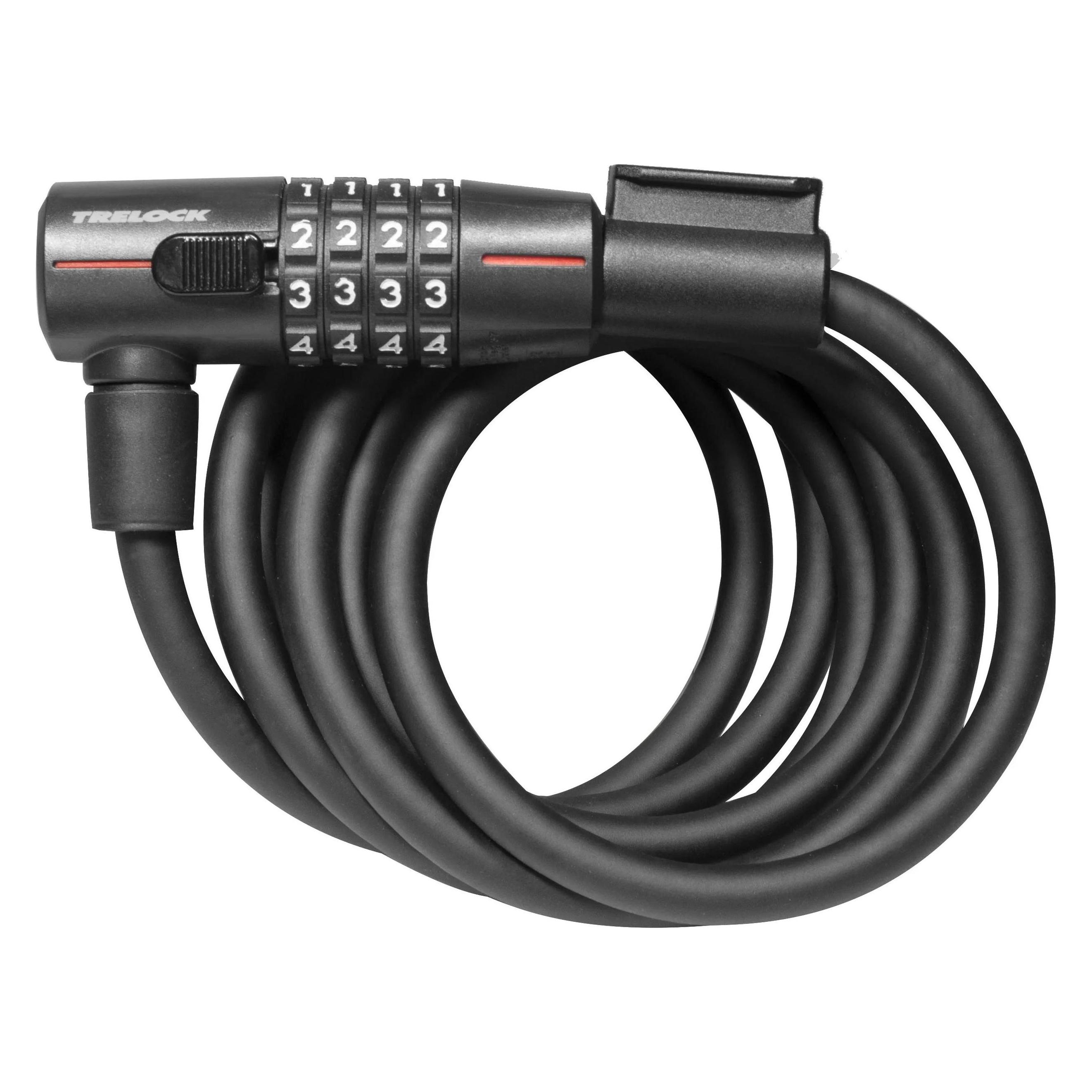 Trelock Spiralkabelschloss SK 210 CODE (180 cm) (714168)