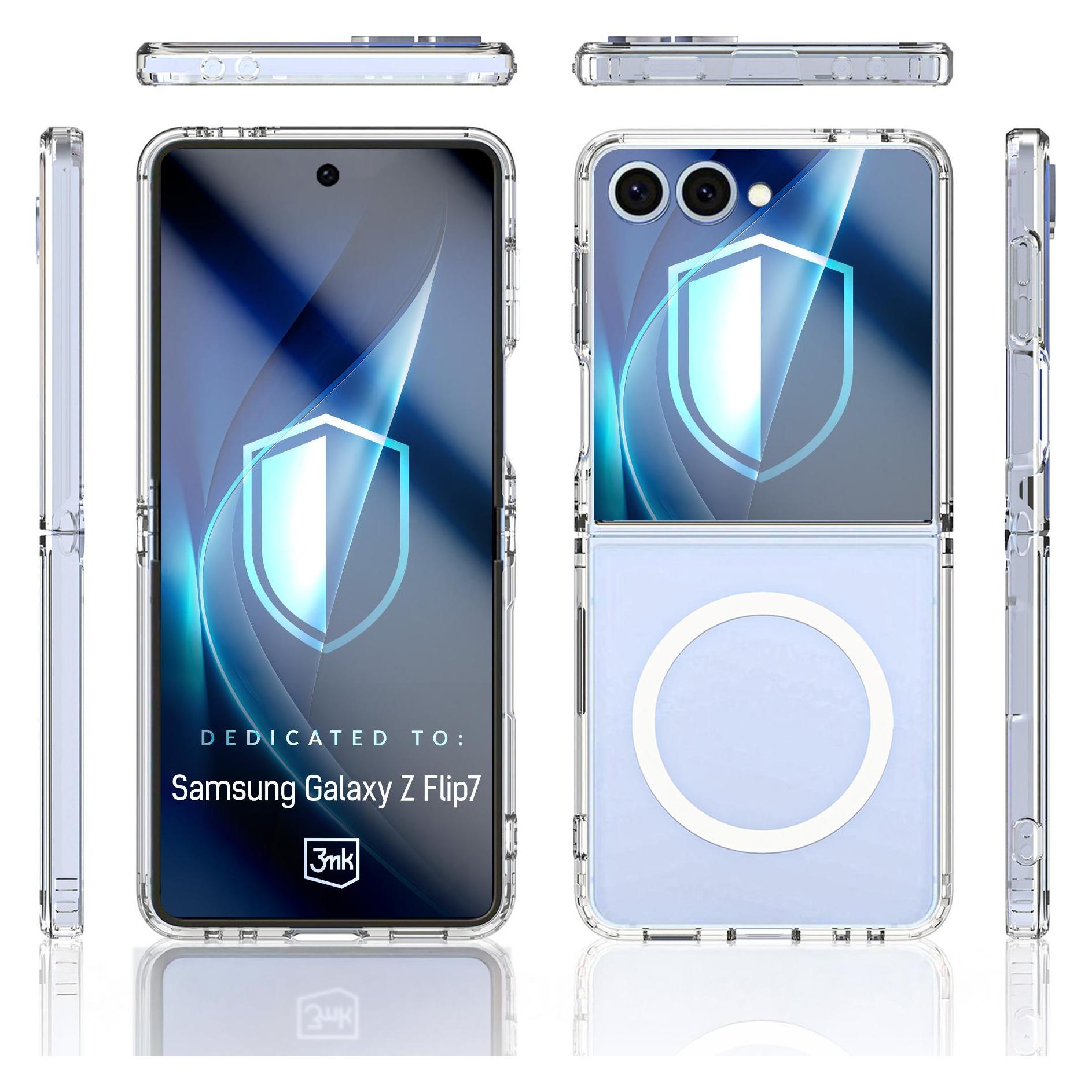3MK - Clear Case - Samsung Galaxy Z Flip7 - Transparent (Samsung Galaxy Z Flip7) (5903108678254)