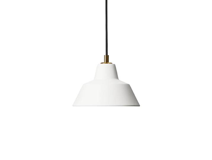 Atelier W1 Suspension, blanc mat, aluminium, E14 - Made By Hand Workshop W1 - Salle à manger - Design - À ampoule unique