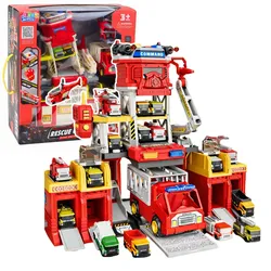 Feuerwache-Rettungszentrum Licht- und Soundspielzeugset