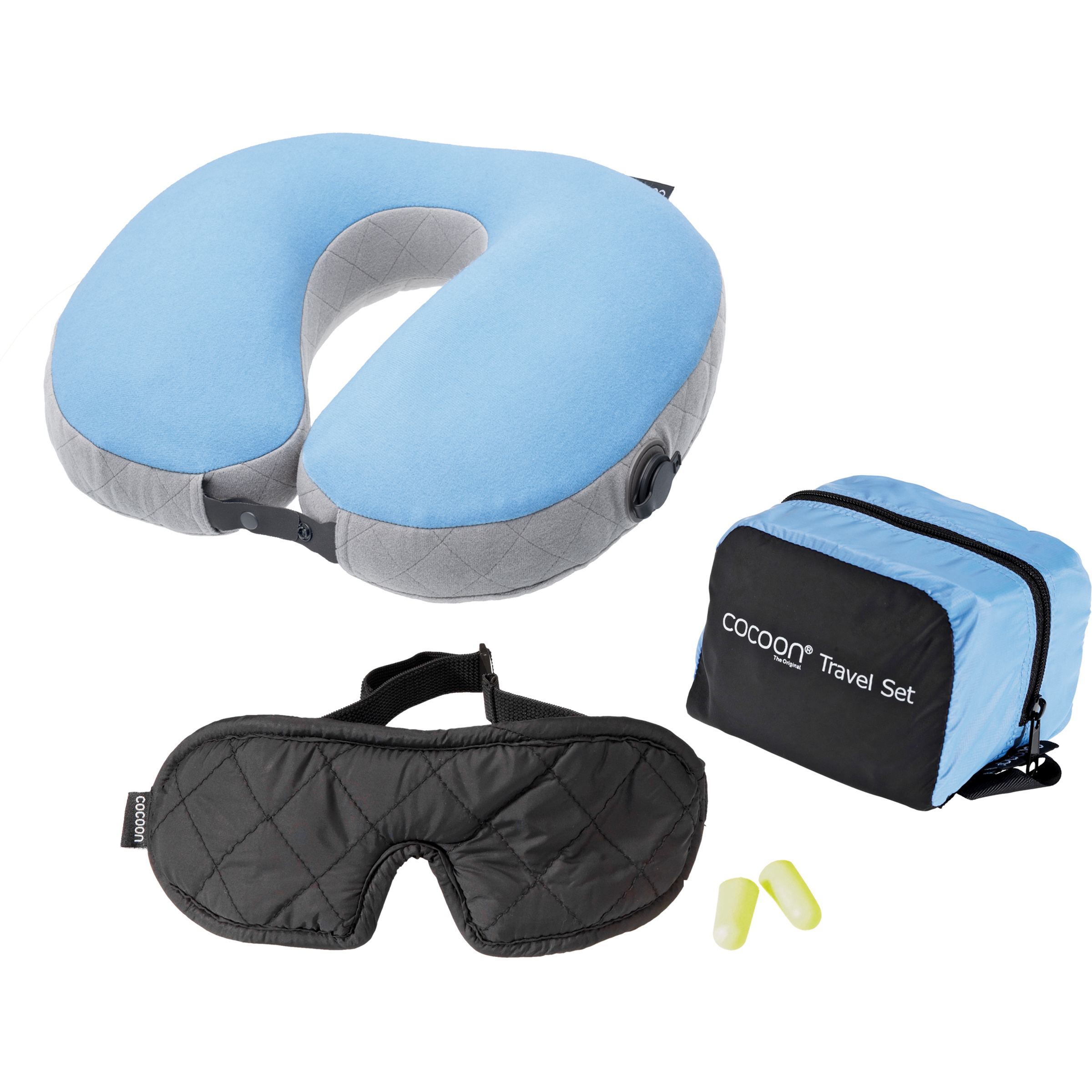 Cocoon Travel 3 Set Reise-Accessoires blau Reise