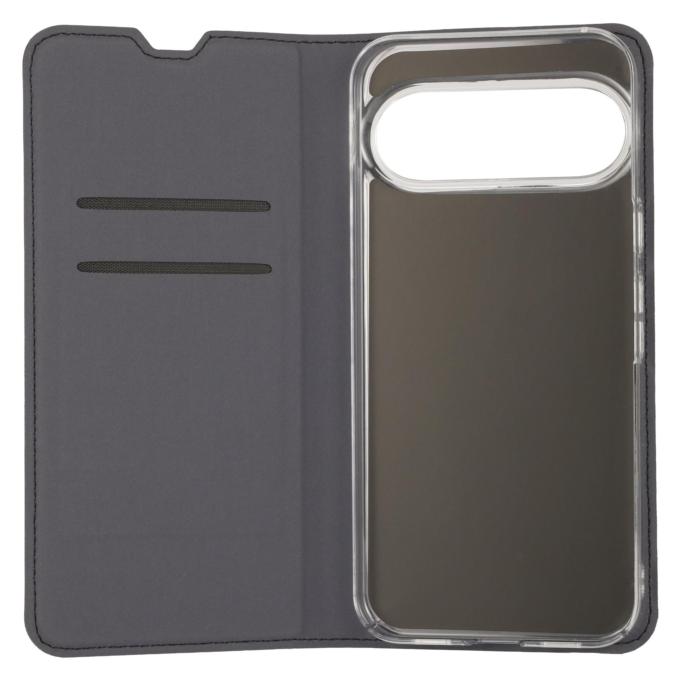FoneKit BookCase Schutzhülle, Google Pixel 11 Pro, schwarz (Google Pixel 11 Pro) (6438148068721)